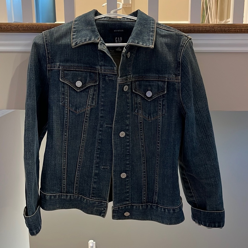 New never worn denim jacket